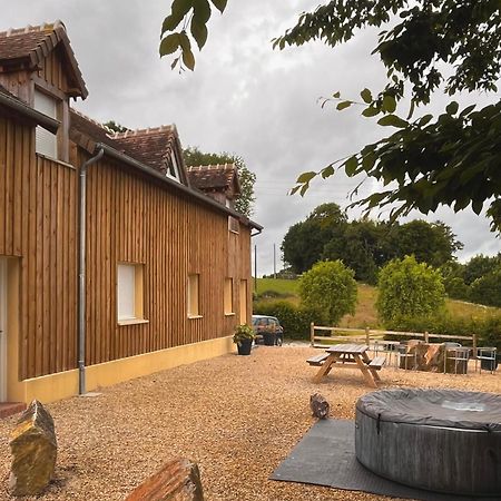 La Maison Du Perche Avec Jacuzzi Saint-Martin-des-Pezerits Exterior foto