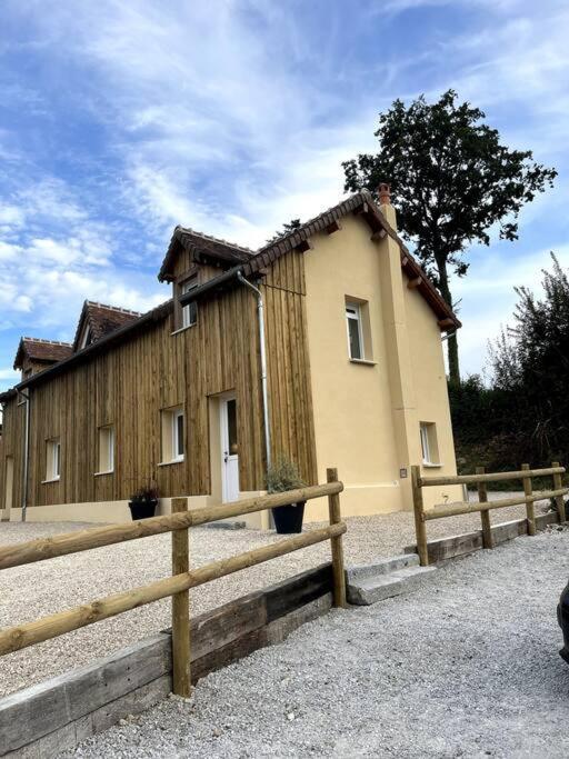 La Maison Du Perche Avec Jacuzzi Saint-Martin-des-Pezerits Exterior foto